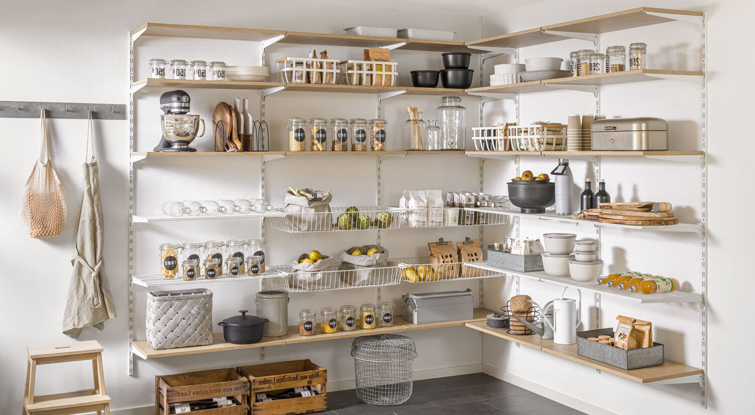 Clever Pantry Shelving Ideas to Streamline Your Storage